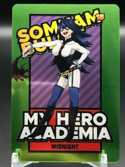 Midnight My Hero Academia Metal Card Collection TCG BANDAI Japan Rare No.15 F/S - Image 1