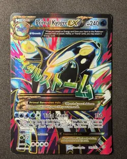 Primal Kyogre EX Alpha Primal Clash 149/160 Pokemon Card - Image 1