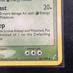 Venusaur - 28/100 - Pokemon Crystal Guardians Non-Holo Card NM - Image 2