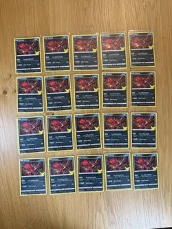(20) 2021 POKEMON Celebrations 25th Anniversary Cards - Yveltal 019/025 Holo LOT - Image 1