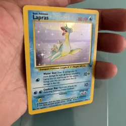 Pokemon Fossil Lapras - Holo Rare Card 10/62 Mint/Near Mint condition 🔥 - Image 3