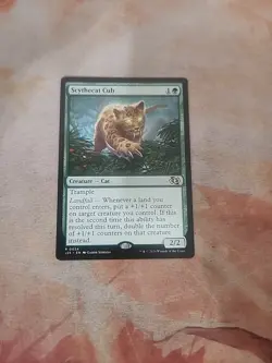 Scythecat Cub Foundations Jumpstart MTG NM - Image 1