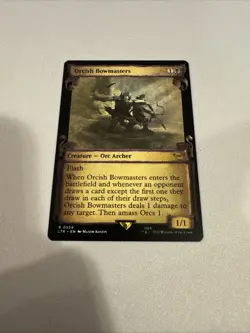 Orcish Bowmasters (Showcase Scrolls) Universes Beyond LOTR MTG 0554 regular - Image 1