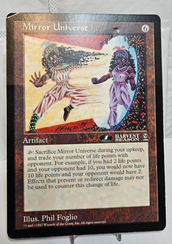 Mirror Universe 1st Place Arena Harvest Season Oversized Jumbo Promo MTG OS25 - Image 1