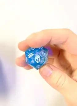 MTG Final Fantasy: Gift "Crystal" Oversized D20 Die - Image 1