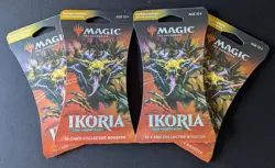 Ikoria - 4x Collector Booster Packs - Sealed New - MTG - Magic The Gathering - Image 1