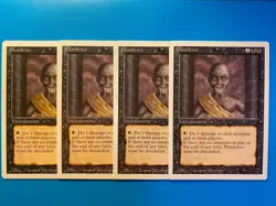 MTG 4x Pestilence Revised OLD SCHOOL Pauper Magic the Gathering x4 NM - Image 1