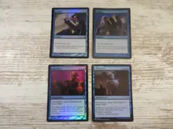 4x FOIL Cancel - NM - 4 Different Artworks - Counterspell TOP OOP MTG PLAYSET - Image 1