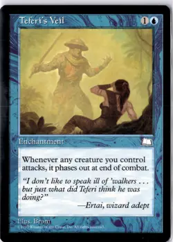 Teferi's Veil Weatherlight Regular Brom Magic: The Gathering NM - Image 1