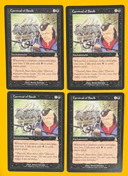 MTG CARNIVAL OF SOULS (x4) Urza's Destiny (OldManMTG 010-865) - Image 1