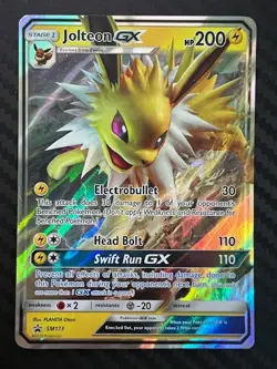Pokemon TCG Jolteon GX SM173 Black Star Promo Ultra Rare NM - Image 1