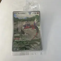 Koraidon SVP 014 Black Star Promo Pokemon Scarlet & Violet Sealed! - Image 1