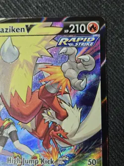 2022 Pokemon SWSH Chilling Reign Blaziken V Trainer Gallery TG14/TG30 - Image 3