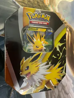 Pokemon - Eevee Evolutions "Jolteon V Tin" Sealed X1 - Image 1