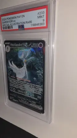 2024 Pokemon Paf En Gardevoir Ex Special Illustration Rare #223 PSA 9 Mint - Image 5