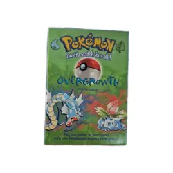 Pokemon Overgrowth Theme Deck (Box Only) - Image 1