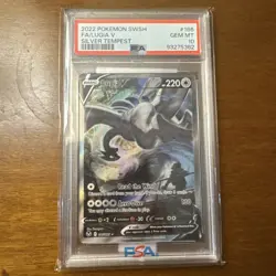 Pokemon Lugia V Silver Tempest Full Alt Art #186 PSA 10 Gem Mint - Image 1