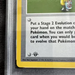 Pokemon PSA 8 Pokemon Breeder 1st Edition Shadowless Base Set 76/102 WOTC 1999 - Image 2