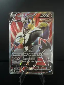 Pokemon TCGSingle Strike Urshifu V (Full Art) 150/163: Battle Styles Holo NM/GM - Image 1