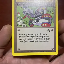 Computer Error 16 Pokemon Black Star Promo Non-Holo Vintage 2000 NM/MINT c522 - Image 3