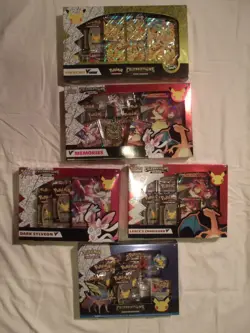 Pokemon Celebrations Box Lot (5): Charizard, V Memories, Pikachu V-Union, ETC. - Image 2
