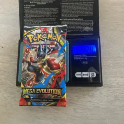 (VERY HEAVY) 22.8g! Pokemon TCG Mega Evolution Booster Pack (SEALED)✅ - Image 1