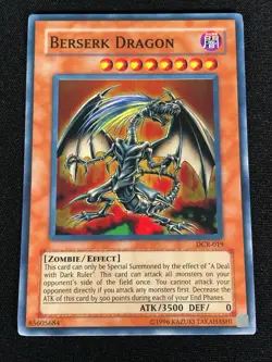 Yugioh Berserk Dragon DCR-019 Super (NM) - Image 1