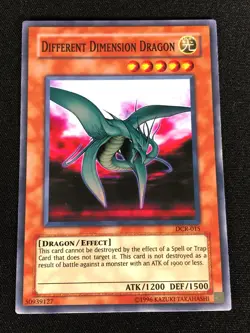 Yugioh Different Dimension Dragon DCR-015 Super (NM) - Image 1