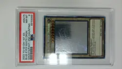 PSA 8 Yu-Gi-Oh! ENG Blue-Eyes White Dragon (Ghost Rare) GFP2-EN175 1st Ed - Image 1