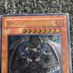 Yugioh Doomkaiser Dragon/Assault Mode CRMS-EN019 Ultimate Rare 1st Ed LP - Image 2