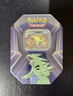 Pokemon TCG Tyranitar Promo Card Triple Whammy Tin Factory Sealed Take A Look! - Image 1