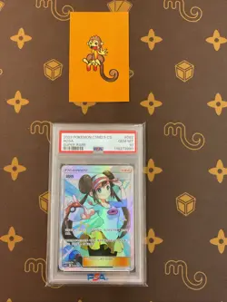PSA 10 Rosa 229 Full Art Trainer Pokemon Card Chinese Legendary Clash - Image 1
