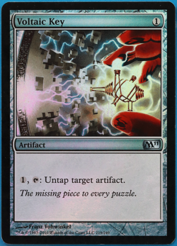 Voltaic Key FOIL Magic 2011 / M11 PLD Artifact Uncommon CARD (505714) ABUGames - Image 1