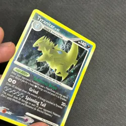 Tyranitar Lv.61 30/100 Stormfront Holo Rare Pokemon Card TCG 2008 MP - Image 2