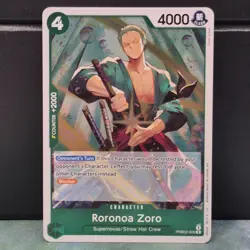 Roronoa Zoro PRB-02 PRB02-006 Foil Rare The Best Vol 2 One Piece Near Mint Card - Image 2
