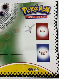Pokemon TCG Trading Card Game Shadowless Playmat Checklist Nintendo WOTC 1999 - Image 3