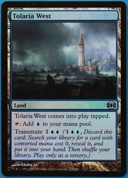 Tolaria West FOIL Future Sight PLD Land Uncommon MTG CARD (ID# 505700) ABUGames - Image 1