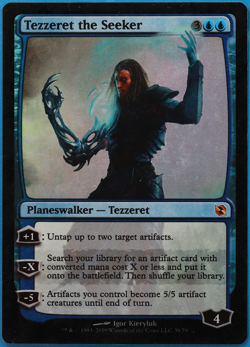 Tezzeret the Seeker FOIL Elspeth vs. Tezzeret PLD CARD (505699) ABUGames - Image 1
