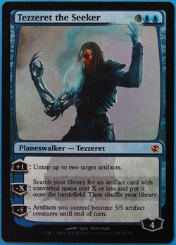 Tezzeret the Seeker FOIL Elspeth vs. Tezzeret PLD CARD (505698) ABUGames - Image 1