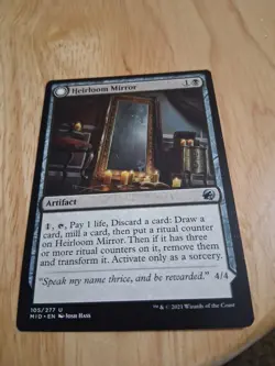 Heirloom Mirror Inherited Fiend MTG 105/277 Uncommon M/Nm Condition - Image 1