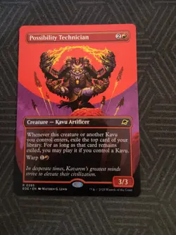 mtg possibility technician borderless edge of eternities - Image 1