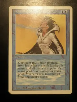 mtg magic drain power REVISED ENGLISH drain d'energie - Image 1