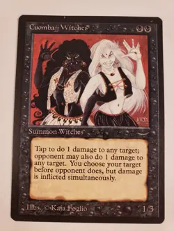MTG Arabian Nights Cuombajj Witches - Image 1