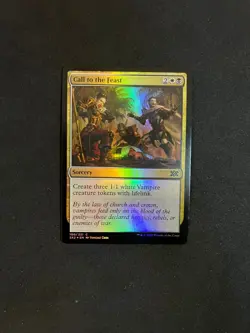 Call to the Feast #190 [Double Masters 2022] NM+ FOIL Magic MTG Cards - Image 1