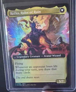 MTG Kefka: Court Mage / Ruler of Ruin (Foil) Final Fantasy Magic The Gathering - Image 2