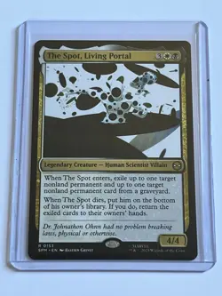 The Spot Living Portal 153 MTG Marvels Spider-Man 2025 Near Mint Non Foil Rare - Image 1