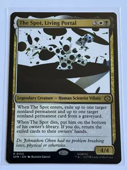 The Spot Living Portal 153 MTG Marvels Spider-Man 2025 Near Mint Non Foil Rare - Image 2