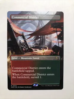 MTG Commercial District (Borderless) Murders at Karlov Manor Regular NM - Image 1