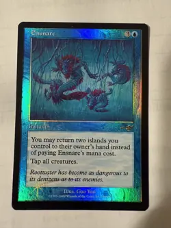 MTG: Ensnare 32/143 FOIL Card Nemesis Magic The Gathering - Image 1