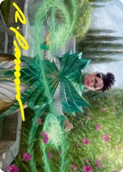 1x Art Series (51/81) Gold Signature - Kianne, Dean of Substance MTG Strixhaven: - Image 1